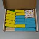 CUBIDI Original Wooden Stacking Tumbling Tower Game That Promotes Development & Motor Skills of Toddlers Block Game for Children & Adults and Family