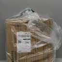 Heated Bird Bath, 75W Thermostatically Controlled Birdbath Heater with 2 Food Trough, Heated Bird Feeder for Winter Outdoor Patio Lawn & Garden Decoration, with Mounting Hardware