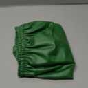 JISEN Cocktail Waterproof Round Table Topper Cap Spandex Fitted Stretchable Tablecloth Cover 24 Inch Jade Green