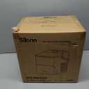 Silonn Countertop Ice Maker, 9 Cubes in 6 Mins, 2.5L Basket, Self-Cleaning, LED Touch