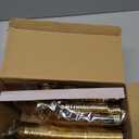 WDF 180 Pieces Disposable Plastic Gold Silverware Cutlery - Disposable Flatware Set 60 Forks, 60 Knives and 60 Spoons - Heavy Duty Gold Plastic Cutlery - Utensils for Baby Shower Wedding Spring