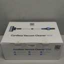 Cordless Vacuum Cleaner, Powerful Lightweight Stick Vacuum with Self-Standing, Anti-Tangle, 8-in-1 Rechargeable Vacuum Cleaners for Home, Hardwood Floors, Carpet, Pet Hair (Blue)