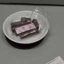 Elevated Ceramic Cat Dish, Wide Whisker Friendly Anti-Slip Food & Water Bowl with 2 Heights Adjustable Acacia Wooden Stand - Pet Bowl Set for Cats (1 Dish + 1 Stand, White)