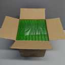 Maxtek 14mm Transparent Green Standard Single Capacity DVD Case with Outter Clear Sleeve Compatible for Xbox Game Discs, 10 Pieces Pack