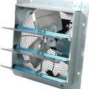 14 Inch Shutter Exhaust Fan, Exhaust Fan Wall Mounted, Suitable for Factories, Basements, Warehouses, Chicken Coops, Car Parks
