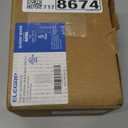 ELEGRP 3 Way Decorator Light Switch, 15Amp, 120-277 Volt, AC Rocker Paddle Wall Switch Replacement, Self-Grounding, Residential Grade, Screwless Wall Plate, UL Listed (5 Pack, Glossy White)