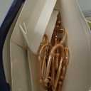 12 Decorative Metal Shower Curtain Hooks, S-Shaped Hooks with Anti-Fall System, Rust-Proof Shower Rings with Safety Buckle, Fits Rods Up to 1-Inch Diameter (S, Gold)