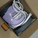 HTVRONT Heat Press H1 Mini Heat Press Machine, Small Heat Press Portable Iron Press Machine for T Shirts, Hats, Heating Transfer Projects (H1 Lavender Purple)
