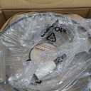 CAROTE Non Stick Frying Pan Skillet,10" Nonstick Fry Pan with Glass Lid, Egg Pan Omelet Pans, Granite Cookware PFOA Free White Granite, 10-Inch