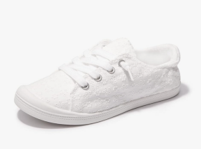 Women's Slip On Canvas Sneaker Low Top Casual Walking Shoes Classic Comfort Flat Fashion Sneakers, size 6