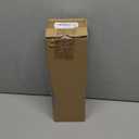 2.5 inch Inlet Exhaust Tip, 3" Outlet 12" Overall Length Stainless Steel Exhaust Tail Pipe, Bolt-On, Rolled Edge, Slant Sleek Angle Cut, Polished Tailpipe, Black