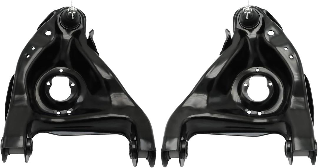 Front Lower Control Arm Compatible With Chevrolet Blazer LLV S10 Pickup 1982-2005 RWD, GMC Jimmy S15 Pickup Sonoma1982-2004 RWD, Isuzu Hombre 1996-2000 Part# K620252 K620251