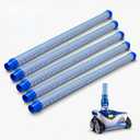 5-Pack R0527700 Pool Cleaner Hose, 39" Twist Lock Vacuum Hose, Compatible with Baracuda & Zodiac MX6, MX8, X7, T3, T5 Pool Vacuums, Flexible & Durable Swimming Pool Vacuum Hose Kit.