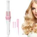 Hair Styling Curling Iron, Professional Ceramic Curling Iron Automatic 360 Degree Rotating Hair Curler for Long Hair Electric Curling Wand Ideal for Beginner, 110240V (US Plug)