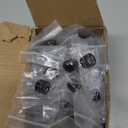 Motorcycle Bolt Covers Bolt Head Toppers Engine Caps Kit fit for Harley Touring Road King Street Glide Road Glide Electra Glide Sportster 883 Dyna Fat Bob Softail Fat Boy (9mm-12mm), 60pcs