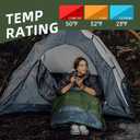 0 Degree Winter Sleeping Bags(480GSM) for Adults with Pillow Cold Weather Camping Sleeping Bag Comfortable Warm Portable Sleeping Bags Compression Sack for Backpacking Hiking Outdoor, Size: 2.3kg Left Zipper