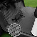 Upgraded EZGO Golf Cart Floor Mat Fits EZGO RXV 2008+ & 2Five (2009+)