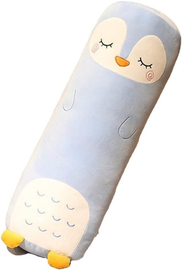 MUPI Long Plush Cute Body Pillows 33" Cuddle Stuffed Animal Shaped Bed Body Pillows Soft Cotton Plushies Doll Toy Gifts (Penguin, 33 Inch)
