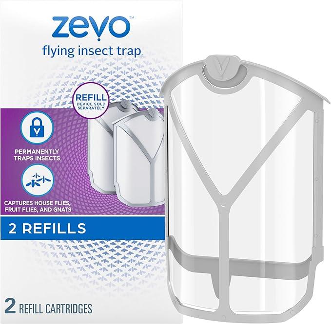 Zevo Flying Insect Trap Refill Kit Mosquitoes and Other Insects Model 3, 1 Cartridge