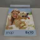 Set of 12 Snap - 8x10 Clear Acrylic Self Standing Photo Frames - Perfect for Showcasing Memories in Style - Versatile and Durable Design for Home or Office Dcor - Rectangular TableTop - Single Picture Frame