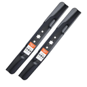 942-04308 Mower Blades for Troy Bilt Bronco Pony Mustang 42 inch Lawn Mower Cub Cadet 42'' Deck Riding Mower RZT42 Replace 942-04308A 942-04308-X 942-04312 742-04312 High Lift (2 Pack)
