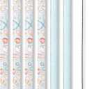 3 x Swig Life Reusable Straw Set with Cleaning Brush, Scrub Life | Reusable Straw Set - Cleaning Brush Included - 14 Inch Long - Accessories for Cups & Mugs