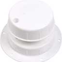 RVMATE Plumbing Vent, Camper Vent Cap Replacement, RV Sewer Vent Cap for 1 to 2 3/8" Pipe, White (kits)
