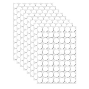 560 Pcs (0.79") Sticky Tack Double Sided Adhesive Dots Round Putty Clear Stickers No Trace Sticky Putty Removable Waterproof Small Stickers for Festival Decoration 20mm Sticky Dot