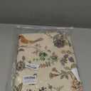 ISAENNE Designer French Light Beige Tablecloth Rectangular,Linen Florals and Birds Pattern Table Cloth,Anti-Wrinkle Decorative Tablecloths for Dining Thanksgiving Kitchen,55"*87"-Cornucopia
