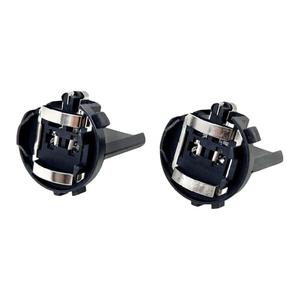 HYNYHT 2PCS Car Headlight Headlamp Bulb H7 Socket Adapter 5K0941109C 5K0941109E Compatible with 2012-2016 Eos 2010-2017 Golf Alltrack 2016-2016 Golf SportWagen GTI Passat Ti-guan