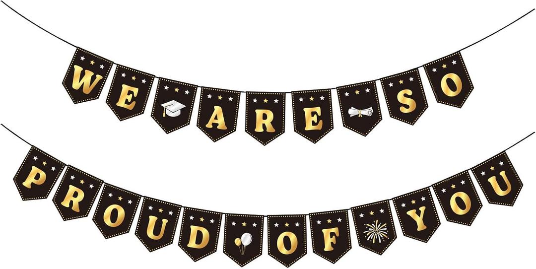 2026 Graduation Party Decorations, Funny Banner for Congratulation Party Decor Supplies, Party Photo Booth Backdrop for College High School PhD Nurse Law School Graduations Wall Decorations
