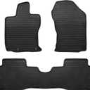 Car Floor Mats Custom Fit for Subaru Outback/Legacy 2025 2024 2023- 2020 Odorless Washable Rubber Heavy All Weather Car Floor Liner (Black)