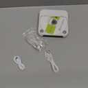 CD Player Portable with Dual Stereo Speakers, Rechargeable Portable CD Player with Bluetooth for Home with Headphones, Support CD/AUX/USB, White