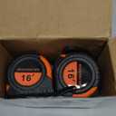 Yunsailing 8 Pack Tape Measure Bulk 16 Feet Retractable Measuring Tape Small Measure Easy Read with Fractions 1/8 Measurement (Orange)