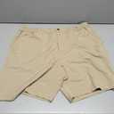 Pudolla Men's Casual Shorts 7"/9"/5" Lightweight Golf Shorts with 3 Pockets Stretch Quick Dry Comfy Work Shorts (Beige, XXL)
