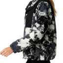 Roxy Women's Zip-up Bonded Sherpa Jacket Oversized Fit, Pfas-free, Adjustable Hem XS