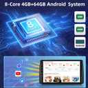 [4G+64G] Car Radio for Dodge Grand Caravan 2011-2020/for Chrysler Town & Country 2012-2016, 8 Core Android Touch Screen Stereo, DSP 32 EQ Audio/IPS Screen/Carplay/Android Auto/SWC/BT 5.0/WiFi