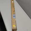 Single Curtain Rods 48-84 Inches,1 inch Heavy Duty Adjustable Window Drapery Rod, Modern Round Decorative Windows Curtains Rods, Brushed Gold