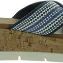 Earth Women's Finale Slide Sandal (6.5, Blue)