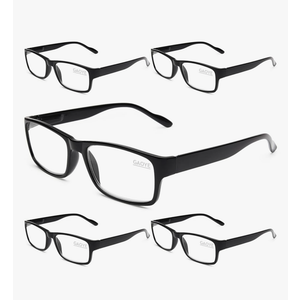 Gaoye Professional Reading Glasses for All Day - Computer Readers with Blue Light Protection - Value Pack
