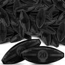 100 Pcs Plastic Biscuit Joiners Self Clamping Plate Joiner Tool Connectors for Woodworking Composite Deck Fixed Door and Furniture Framing Joinery Black