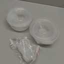 Momcozy Original S9 Pro/S12 Pro Replacement Accessories, Only Compatible with Momcozy S9 Pro/S12 Pro Breast Pump NOT for S9/S12 (Single-Sealed Full Set Collector Cup with 24mm Flange,180ml, 2 Pack) (Transparent)