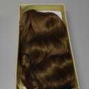 Sensationnel Chicbob Lace Frontwig - Lob Unit 2 Face Framing Glueless Wig Wide 5 Inch Deep Part Synthetic Preplucked Hairline (CARAMELBLONDE)