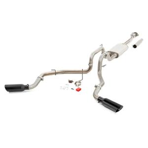 Rough Country Dual Cat-Back Exhaust for 2021-2024 Ford F-150 2WD/4WD - 96018