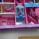 Disney Jr. Minnie Mouse Pet Hotel Playset with 2 Bonus Figures, 20 Inch Playset, 25 Pieces Included, Ages 3 and Up