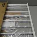 Regalo Safety 24"-40.5" Extra Wide Baby Gate for Stairs & Hallways, Hardware Mounted 2-in-1 Stair Gate for Babies, Toddlers, & Pets, White
