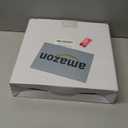 Melamine Dinner Plate Plastic Bread Butter Plates Set of 6 Pcs 11 inch Lightweight Shatter Proof Chip Resistant Dishwasher Safe Not Microware Not Oven(Light Blue)