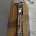 UNISHADES Cordless Bamboo Roman Shades for Windows, Blinds Size (27.5" W ×64" H) Colour (Highfield Teak)