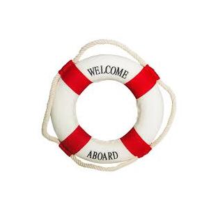 Welcome Aboard Nautical Decor