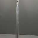 Adjustable Tension Shower Curtain Rod 2676 Inch, No-Drill Stainless Steel 1-Inch Diameter Non-Slip Spring Telescoping Curtain Rod for Bathroom, Window, Kitchen, Closet & Room Divider, Silver